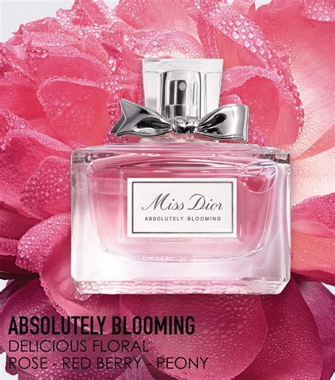 miss dior absolutely blooming eau de parfum|Dior blooming bouquet vs absolutely.